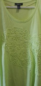Style & Co. embellished assymetrical summer tunic